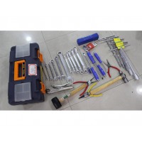 small steel tool box with T type wrench