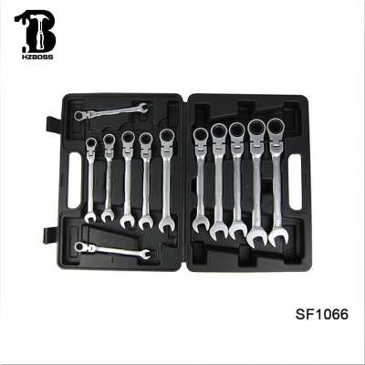 Trade Assurance Combination 12pcs Spanner Kraft Ratchet Wrench Set