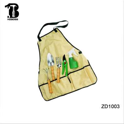 Top Selling Spade Garden 6pcs Tool Bag For Kids Stainless Steel Tooth Pick