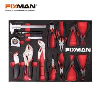 FIXMAN 26PC EVA foam modular 1/2" Screwdriver Hammer Socket Set for Tool Cabinet use